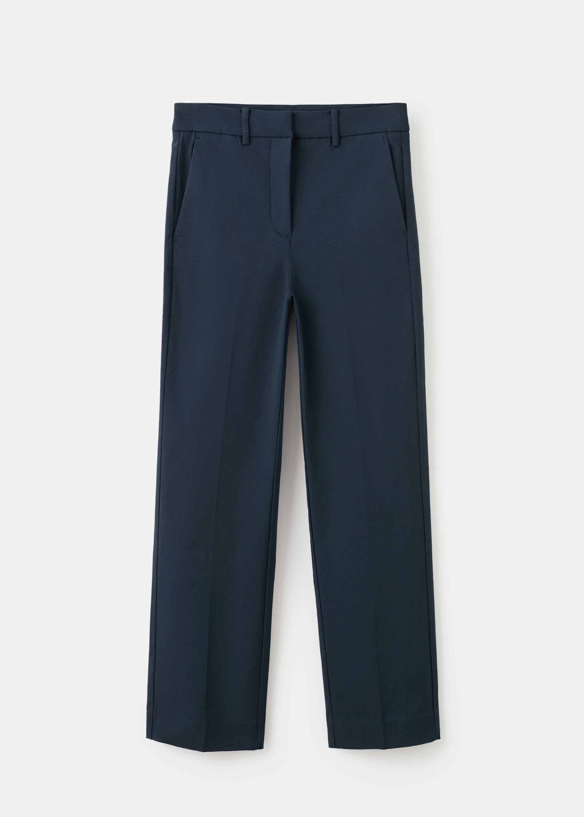 Mango trousers newcola in navy-021