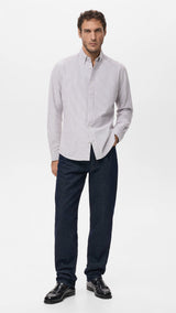 Mango shirt kodak in eggplant-001