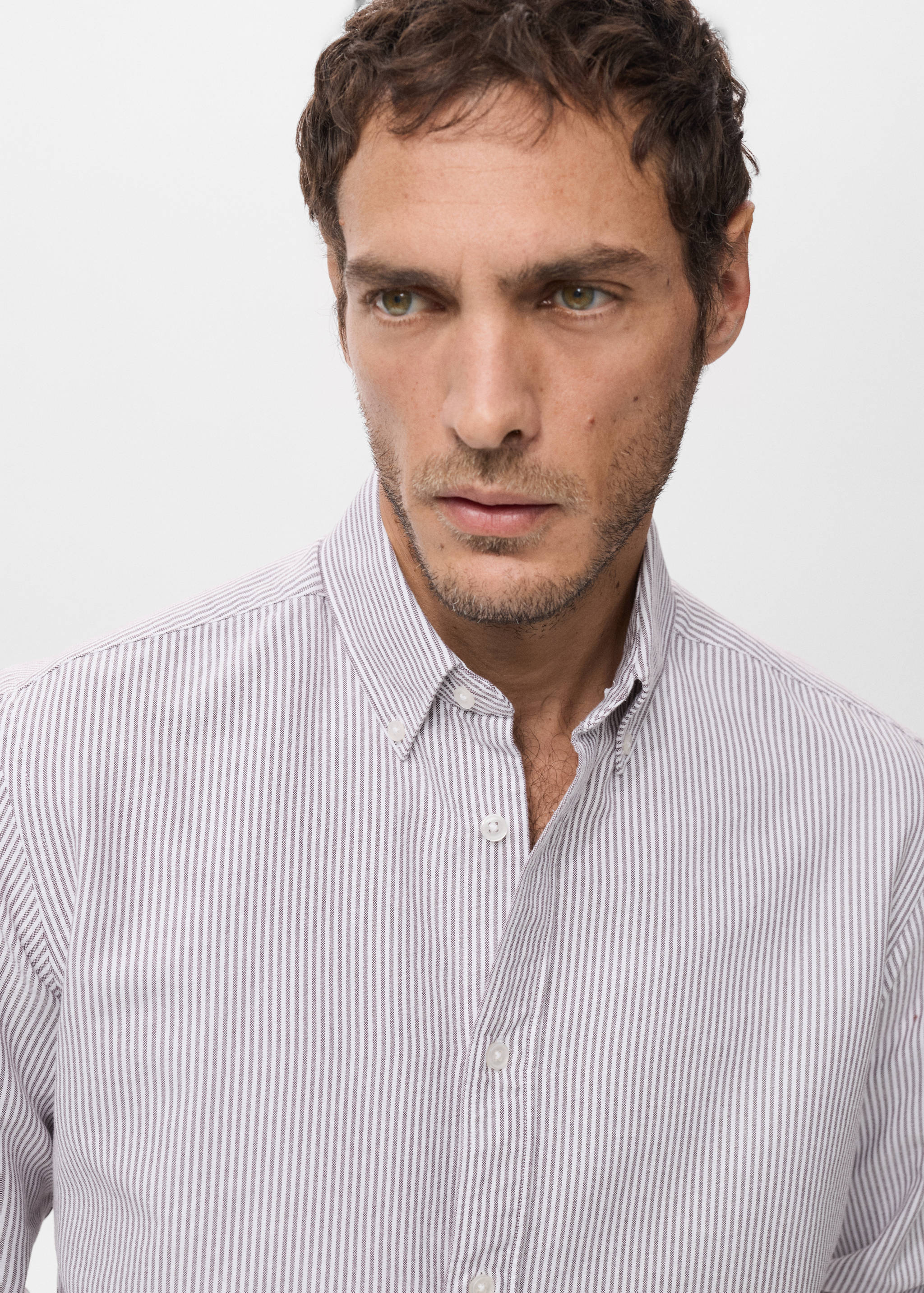 Mango shirt kodak in eggplant-004