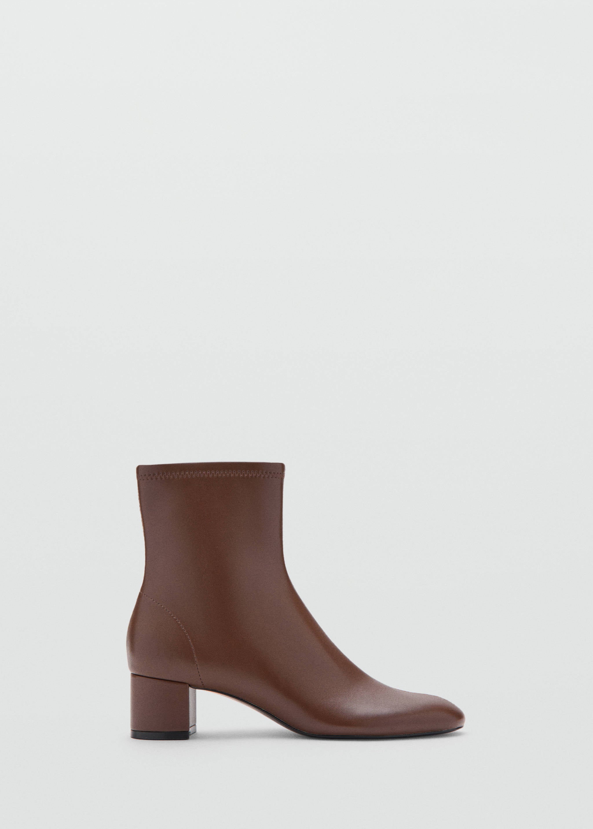 Mango ankle boots eril in chocolate-051