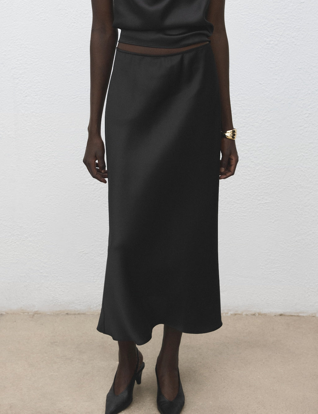 Mango skirt newmia in black - Image 1