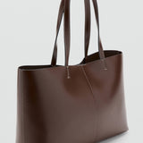 Mango shoulder bag manu in brown-052