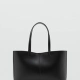 Mango shoulder bag manu in black