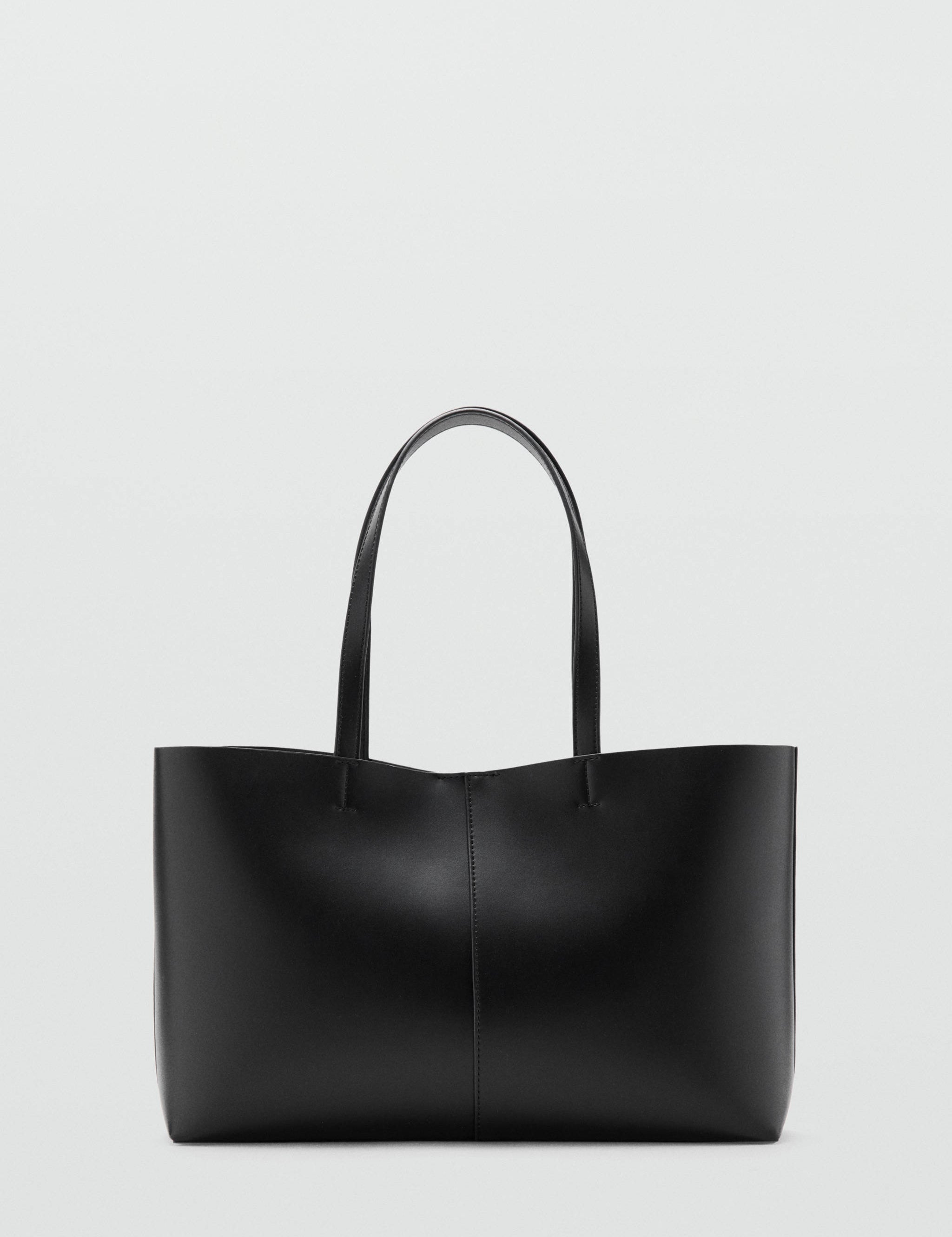 Mango shoulder bag manu in black