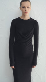 Mango dress nilo in dark vigore grey - Image 1
