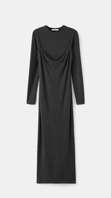 Mango dress nilo in dark vigore grey - Image 2