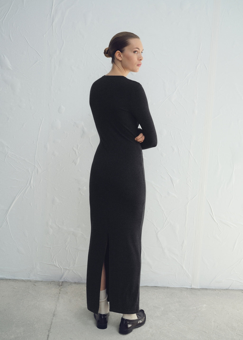 Mango dress nilo in dark vigore grey - Image 6