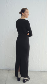 Mango dress nilo in dark vigore grey - Image 6