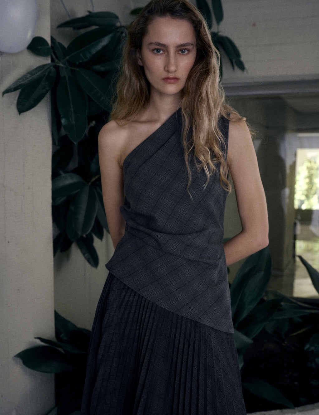 Mango top nougat in grey - Image 1