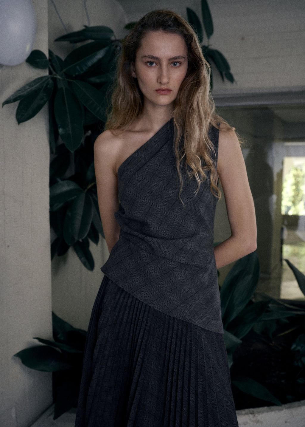 Mango top nougat in grey - Image 1