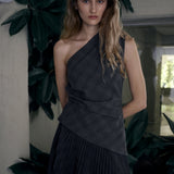 Mango top nougat in grey - Image 1