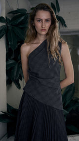 Mango top nougat in grey - Image 1