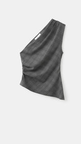Mango top nougat in grey - Image 2