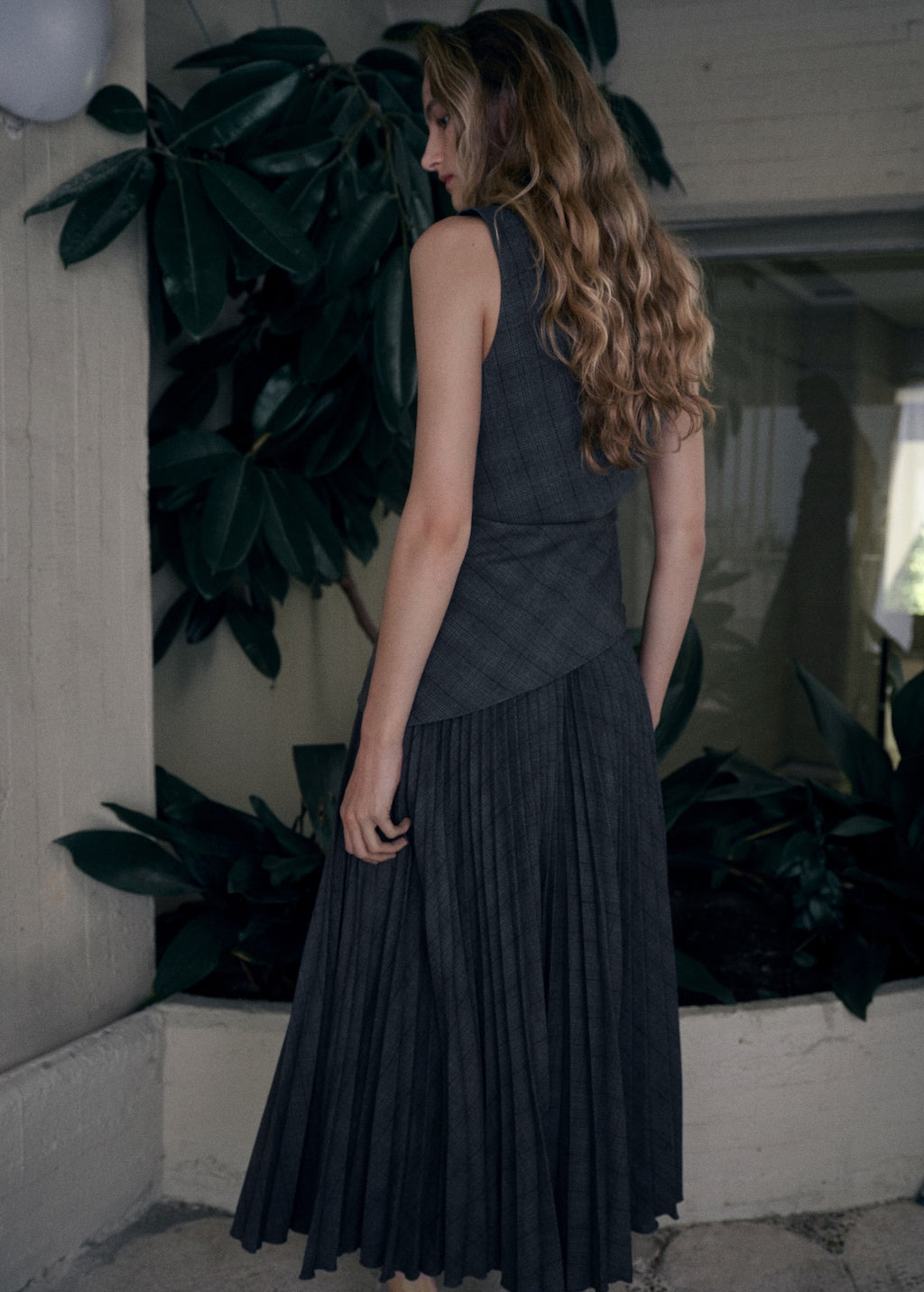 Mango top nougat in grey - Image 5