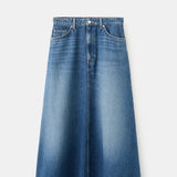 Mango skirt harper in dark denim - Image 2