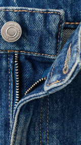 Mango skirt harper in dark denim - Image 5