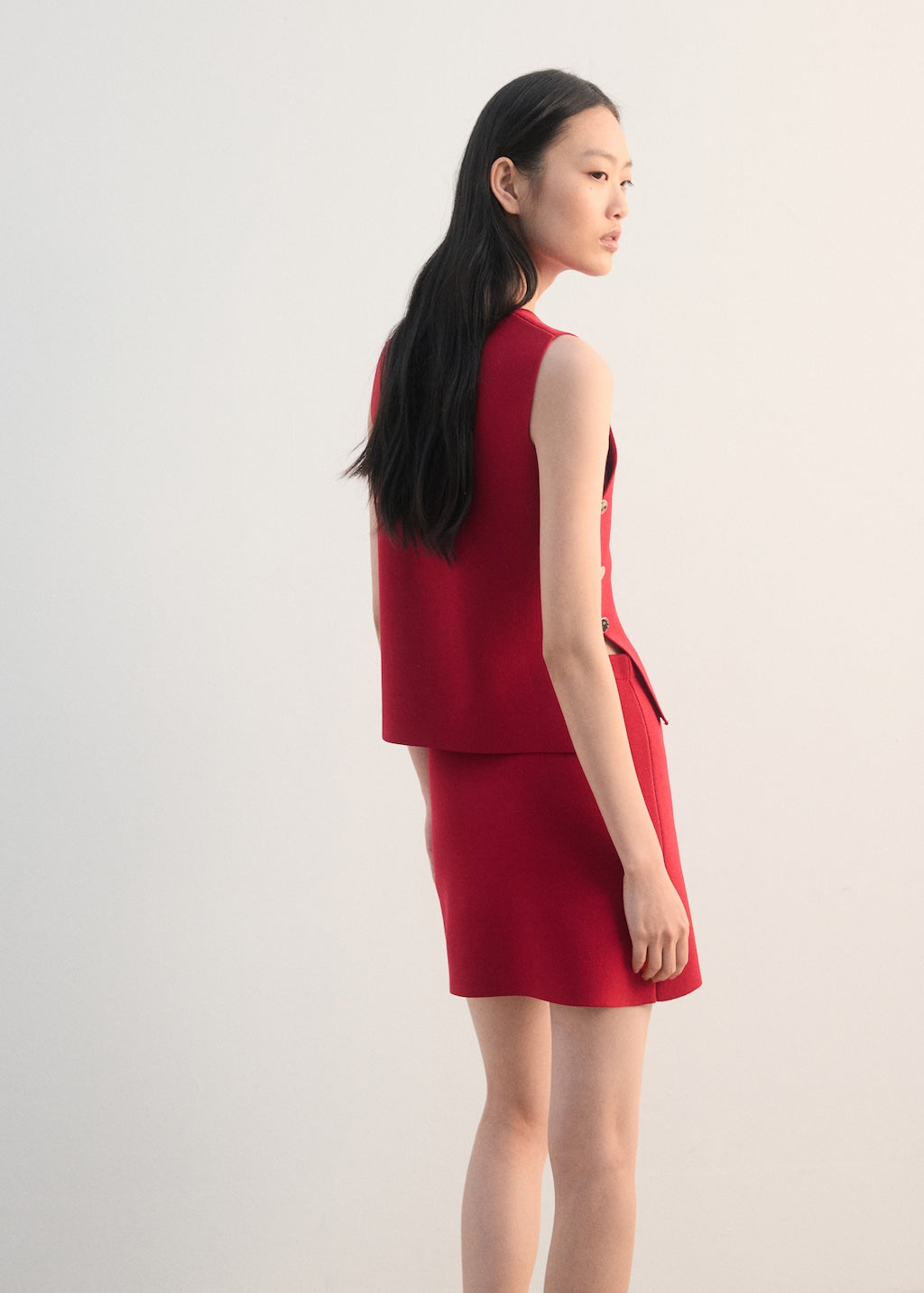 Mango skirt tate in red - Image 6