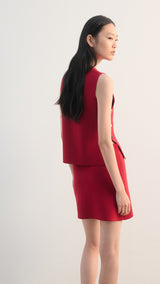 Mango skirt tate in red - Image 6