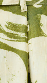 Mango trousers spin in green - Image 3