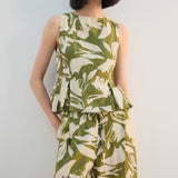 Mango trousers spin in green - Image 4