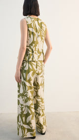 Mango trousers spin in green - Image 6