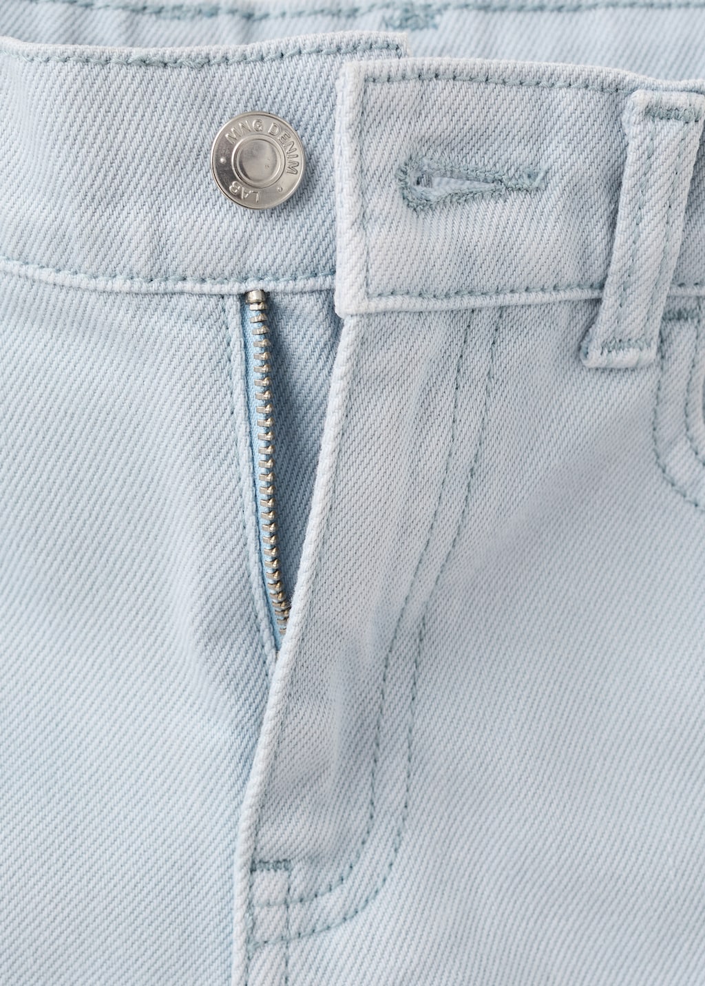 Mango jeans cargo in celestial - Image 3