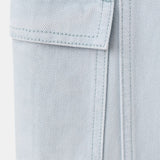 Mango jeans cargo in celestial - Image 4