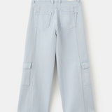 Mango jeans cargo in celestial - Image 5