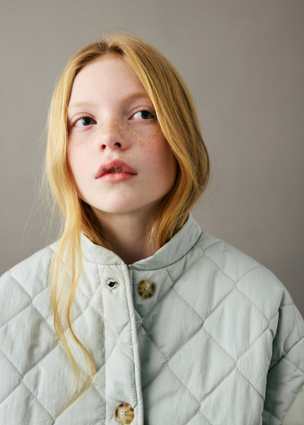 Mango puffer coat denise in water - Image 1