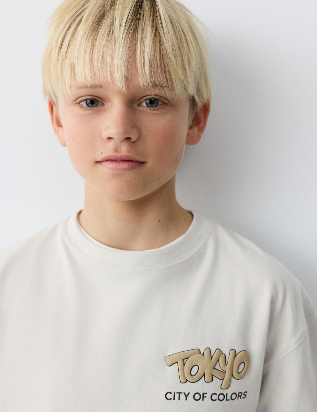 Mango t-shirt tokyo in ice - Image 1