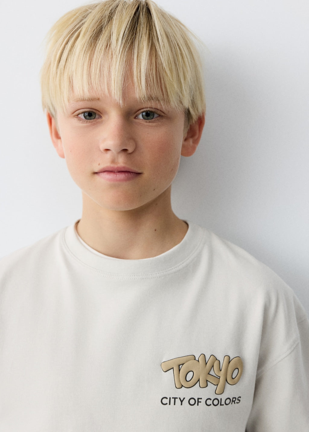 Mango t-shirt tokyo in ice - Image 1