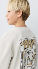 Mango t-shirt tokyo in ice - Image 4