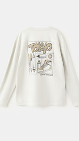 Mango t-shirt tokyo in ice - Image 6