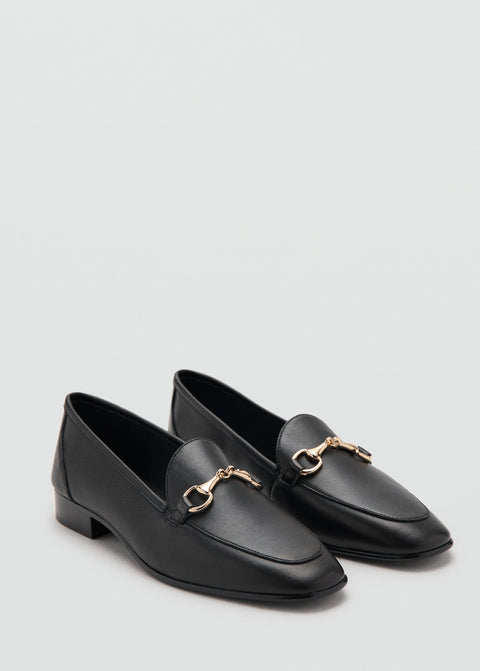 Mango shoes liso in black