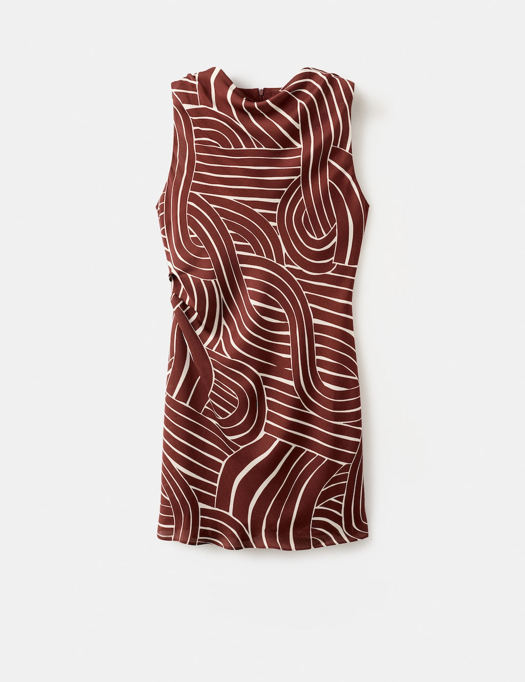Mango dress bronze in garnet - Image 2