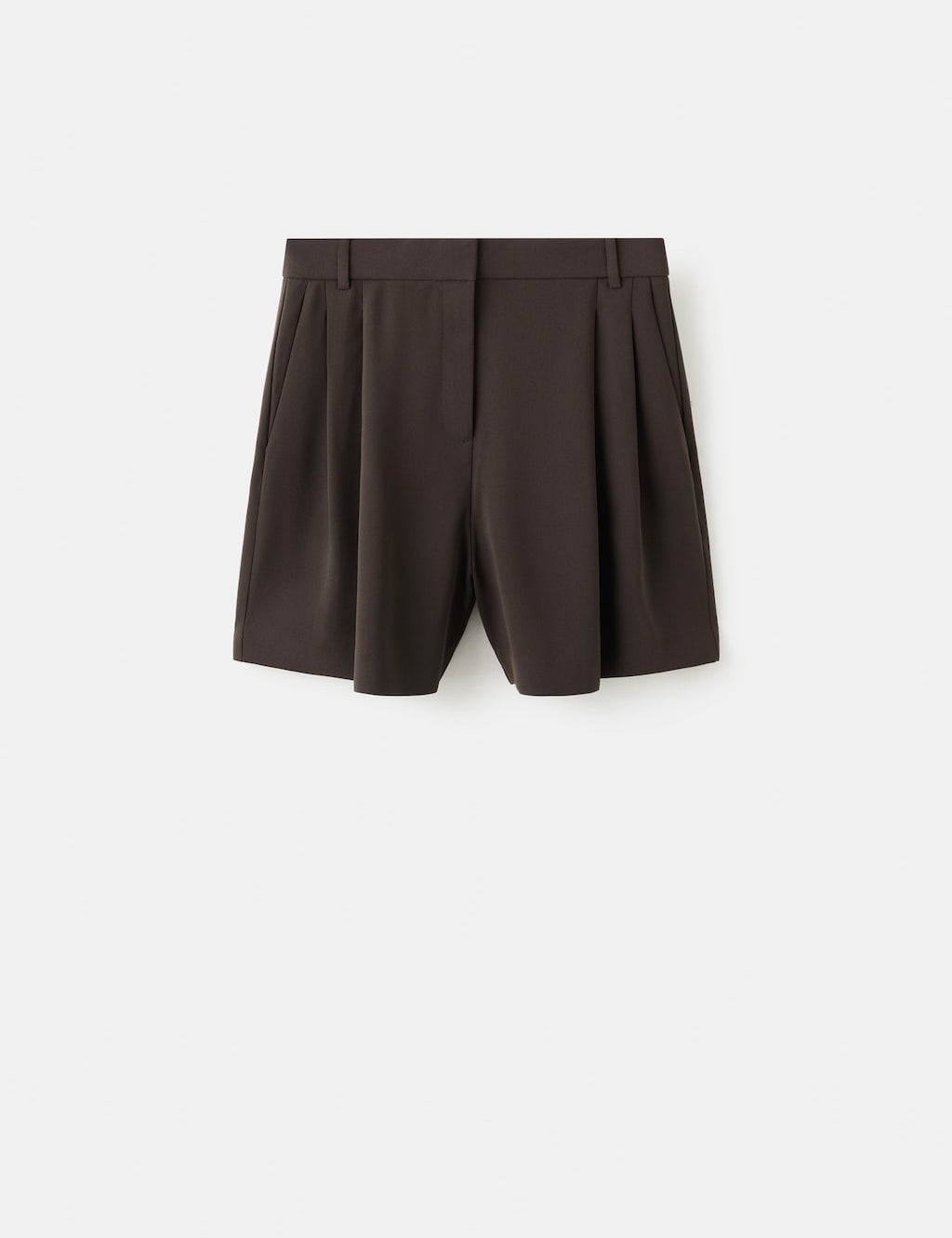 Mango bermudas lulo in brown - Image 2