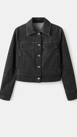 Mango jacket jolie in black - Image 2