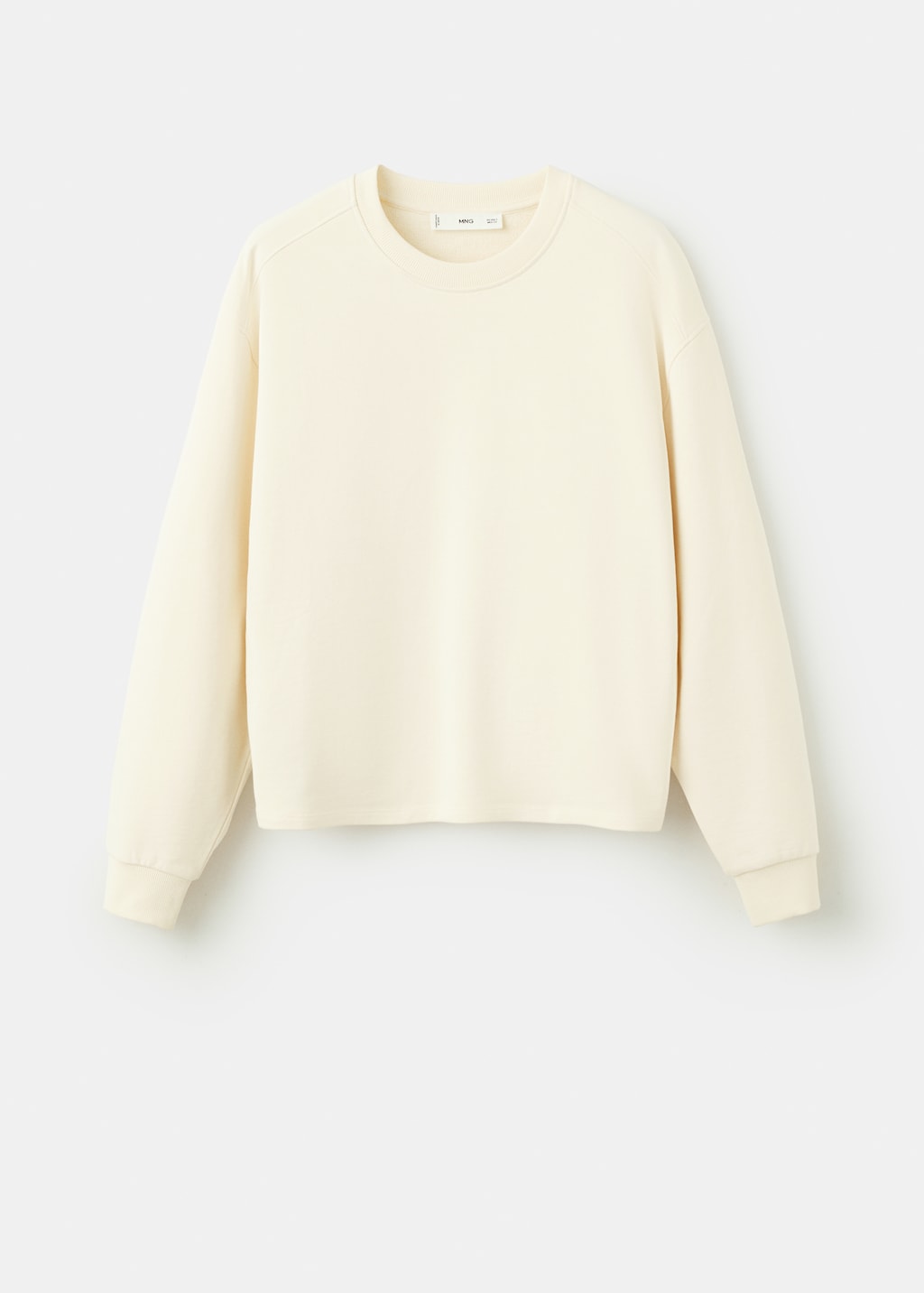 Mango sweatshirt kora in pastel yellow - Image 2