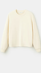 Mango sweatshirt kora in pastel yellow - Image 2