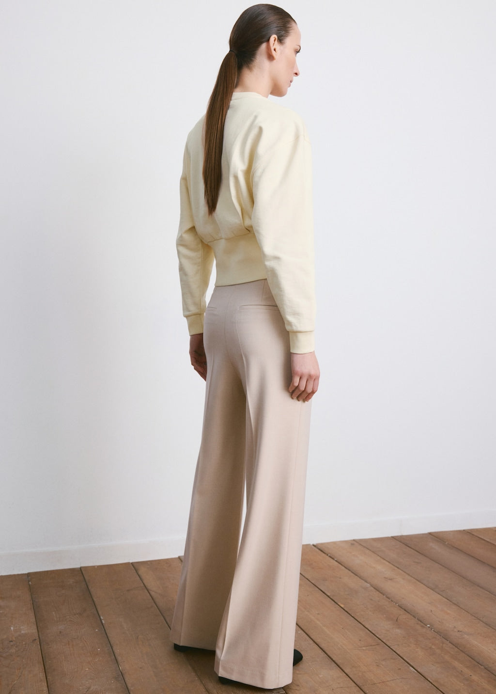 Mango sweatshirt kora in pastel yellow - Image 6