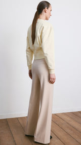 Mango sweatshirt kora in pastel yellow - Image 6