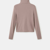 Mango t-shirt abbie in taupe - Image 2