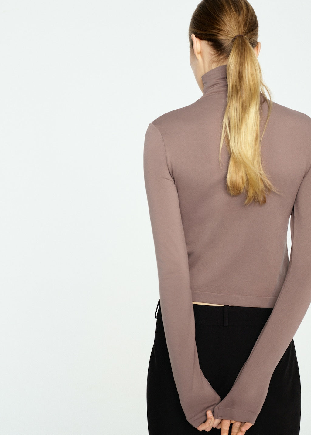 Mango t-shirt abbie in taupe - Image 6