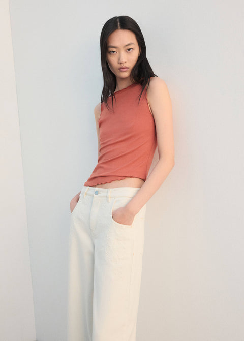 Mango top curla in papaya