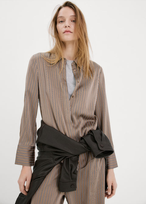 Mango shirt ideale in mole