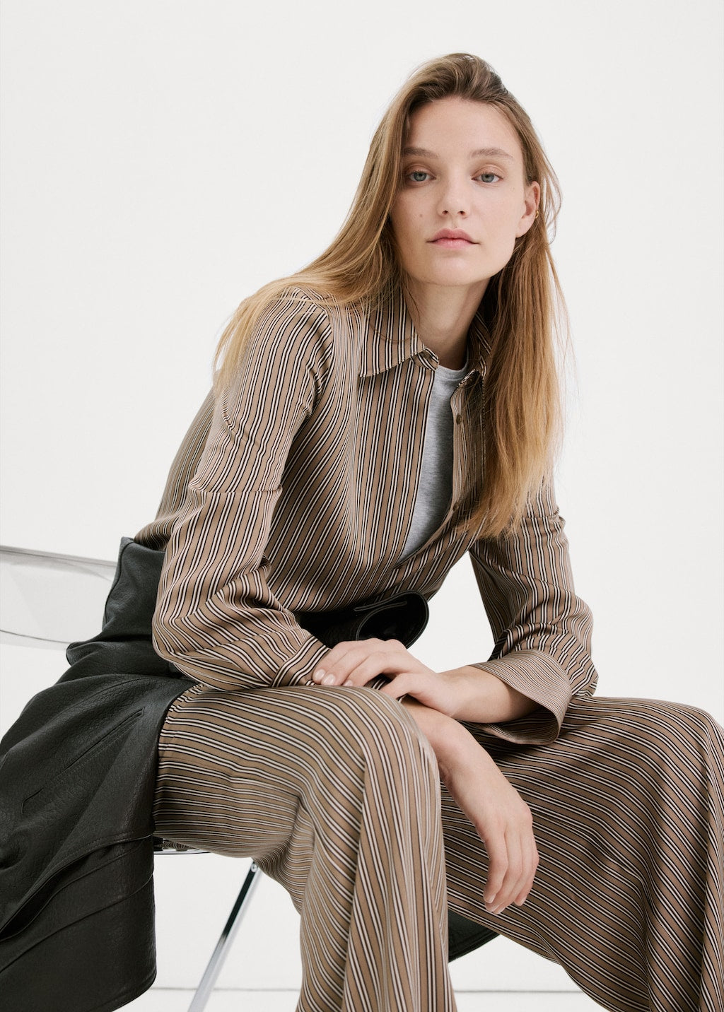 Mango shirt ideale in mole - Image 5