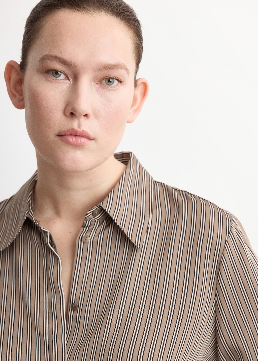 Mango shirt ideale in mole - Image 7