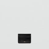 Mango card holder victoria in black-051