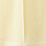 Mango t-shirt coulan in pastel yellow-030