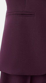 Mango jumpsuit erin in plum - Image 5